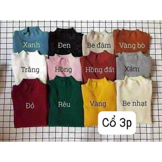 ÁO LEN CỔ 3 PHÂN QUẢNG CHÂU