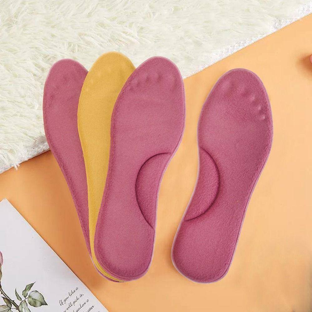 AROMA Cặp Đế Lót Trong Giày Bằng Xốp Mềm Giữ Ấm Chăm Sóc Bàn Chân
