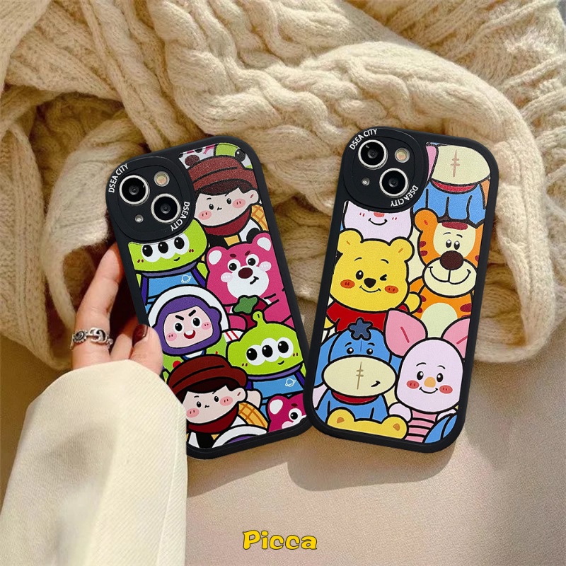 DISNEY Ốp Điện Thoại Họa Tiết Hoạt Hình Toy Story Cho IPhone 11 13 12 14 Pro MAX XR 7 8 6 6s 14 Plus X XS MAX SE 2020