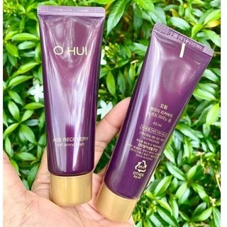 Sữa rửa mặt chống lão hóa Ohui tím baby collagen tuýp 45ml