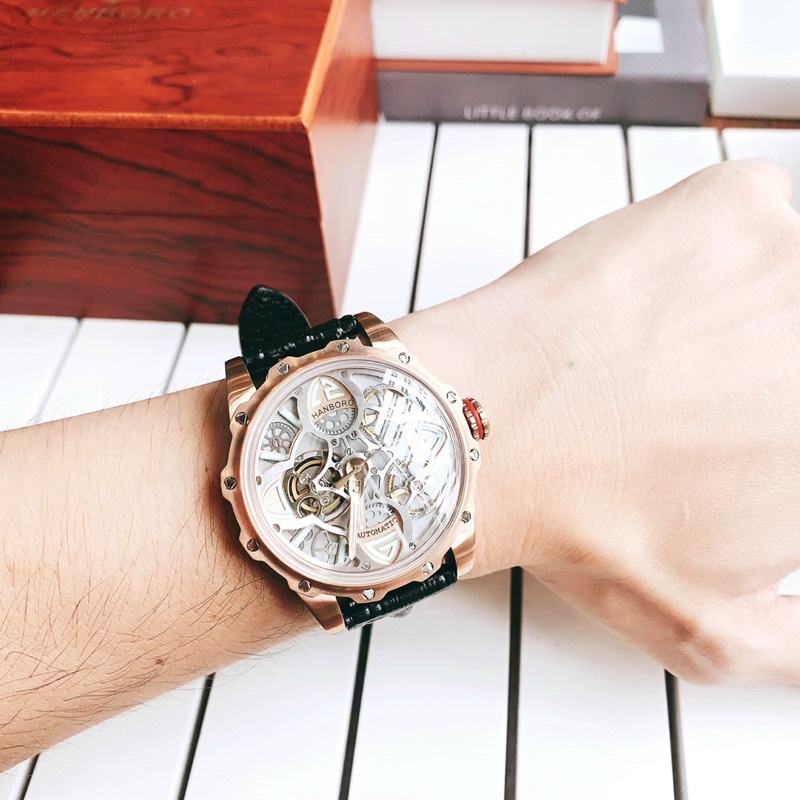 Đồng Hồ Nam Hanboro Size 44 Automatic