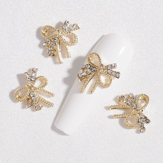 Charm đá nơ, phụ kiện nail các mẫu, giá 1 viên