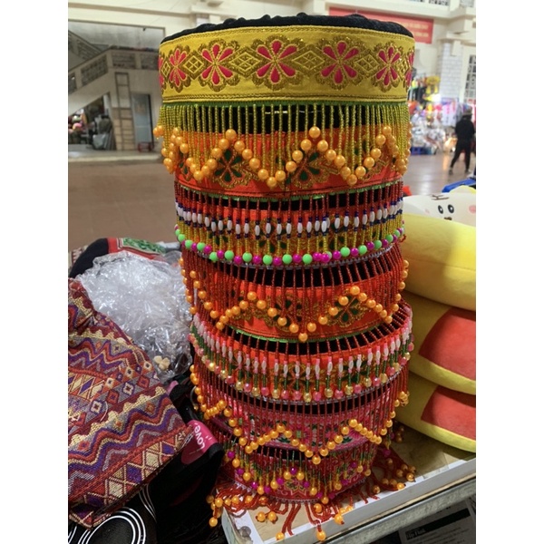 Mũ Cườm của Dân tộc h’mông