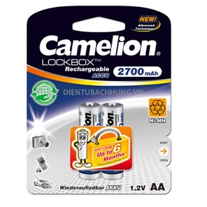 Pin sạc AA Camelion 2700mAh