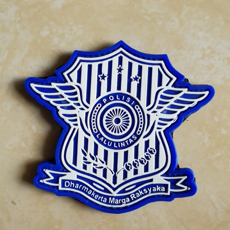 Miếng Dán Cao Su logo Poliri / police / police / police / velcro