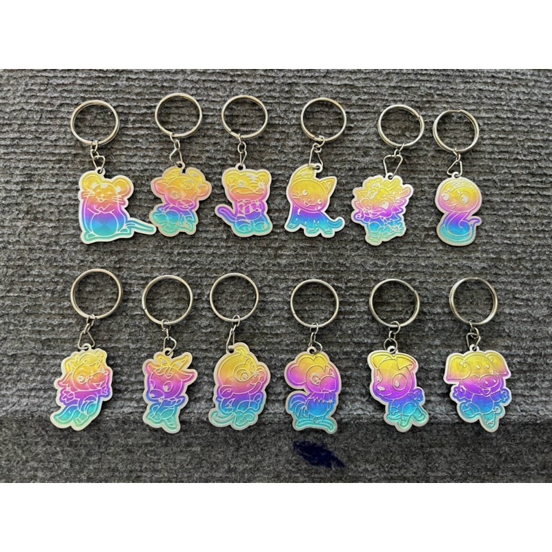 Móc Khoá Titan 12 Con Giáp Siêu Dễ Thương