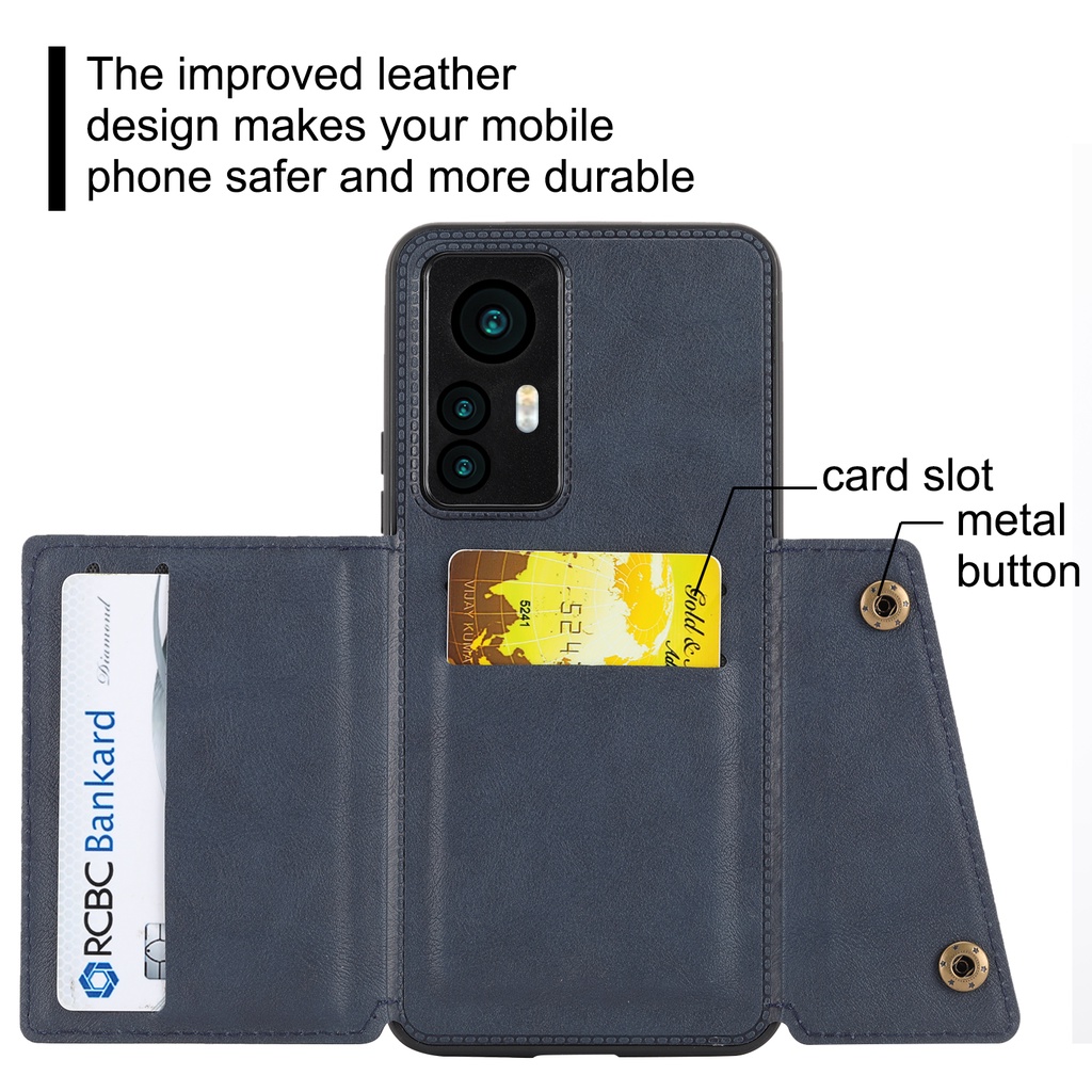 Ốp điện thoại Kiểu Ví Tiền Cho Redmi note 11 11s 10 10s PRO 10C 8A 9T 7A 4G 5G 10X PRO