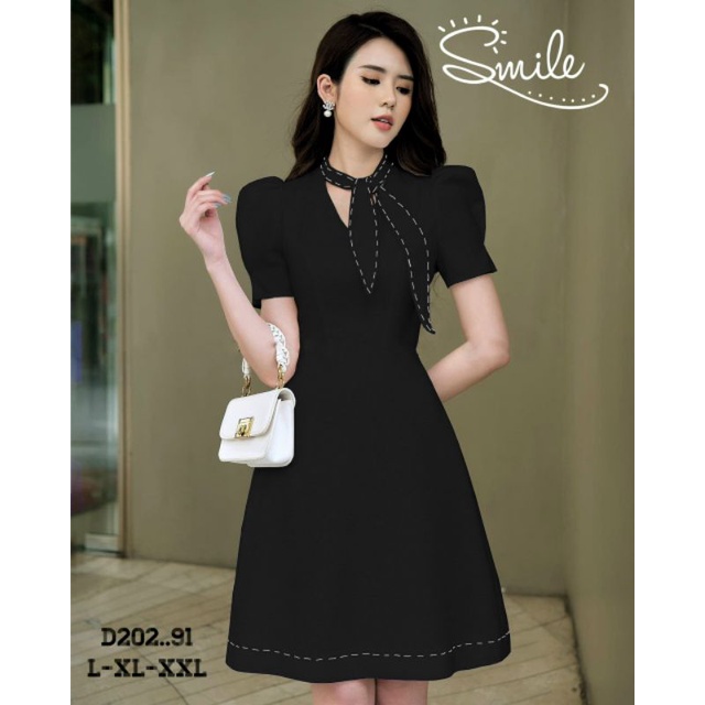 Đầm Big Size Cột Nơ