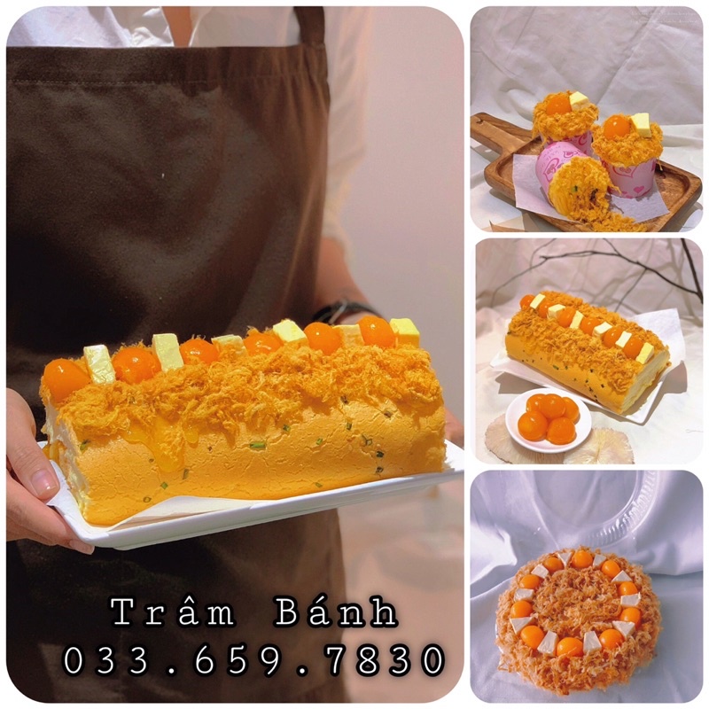 BÔNG LAN CHÀ BÔNG PHO MAI TRỨNG MUỐI