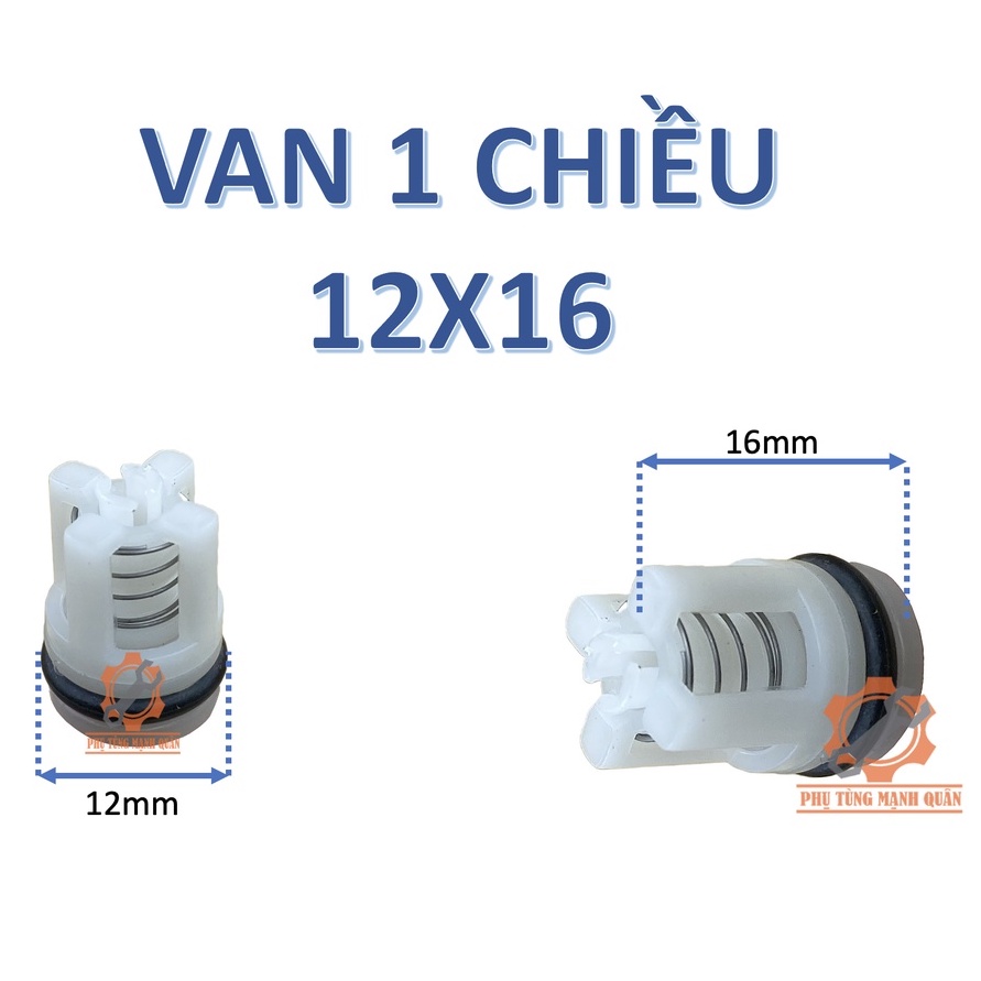 Van 1 chiều máy rửa xe mini