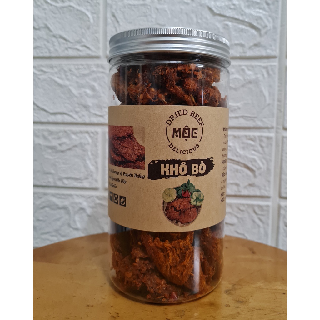Khô bò miếng nhỏ ngon đậm vị 1kg
