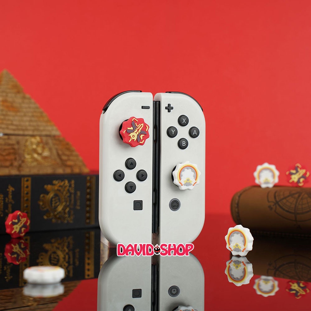 Núm bọc analog Xenoblade Chronicles 3 cho Joy-Con - Nintendo Switch OLED, V1, V2, Lite
