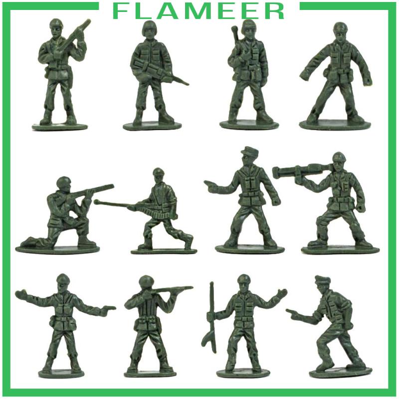 Set 360 Mô Hình Người Lính Tỉ Lệ 1: 72 Trang Trí Bàn Làm Việc