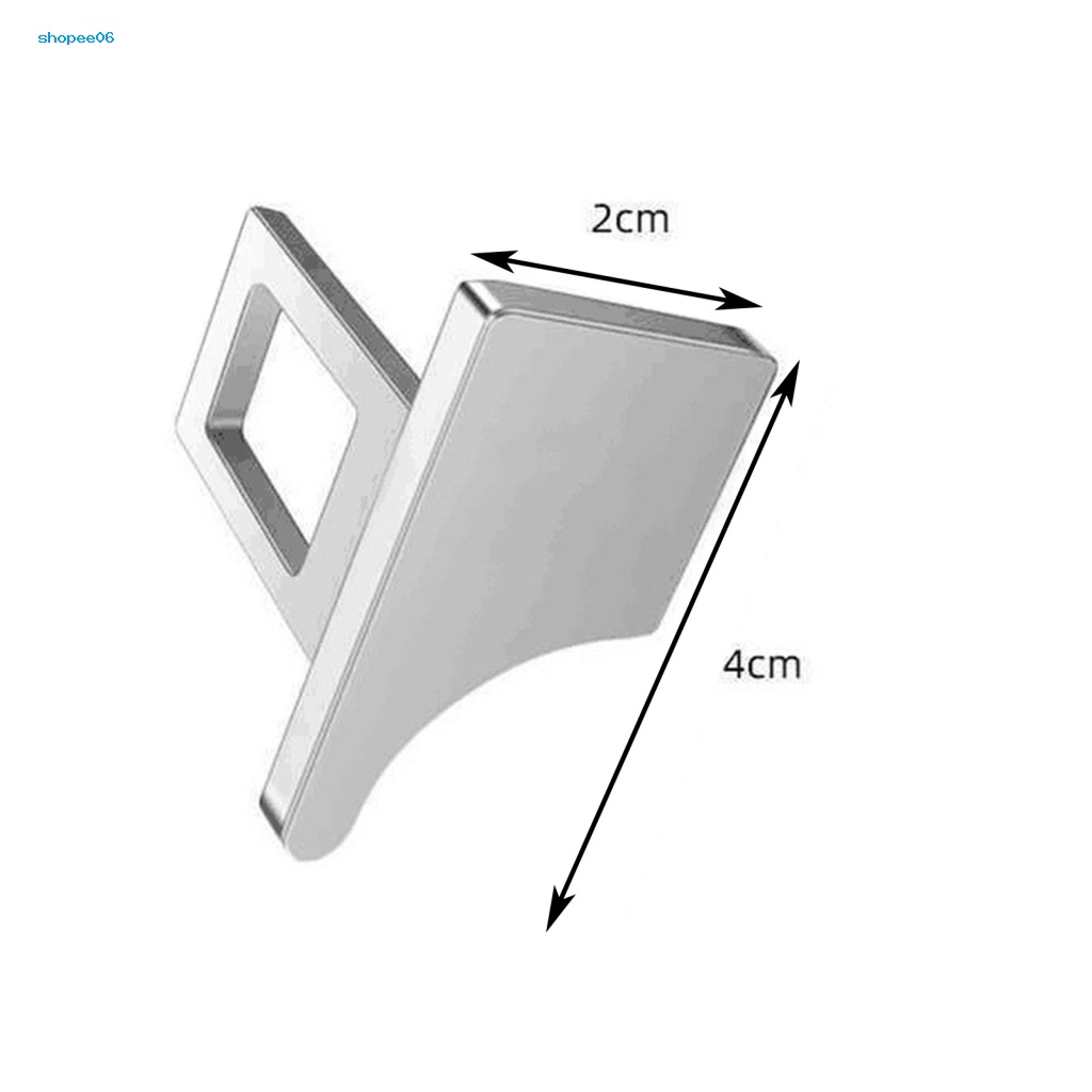 1 Cặp Chốt Cài Dây An Toàn Tự Động Chống Ăn Mòn Dễ Lắp Đặt Cho Xe Hơi