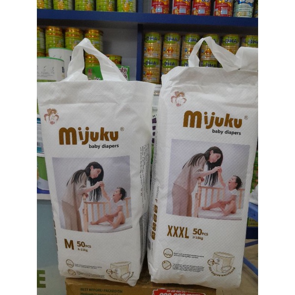 Tã Mijuku 50 miếng