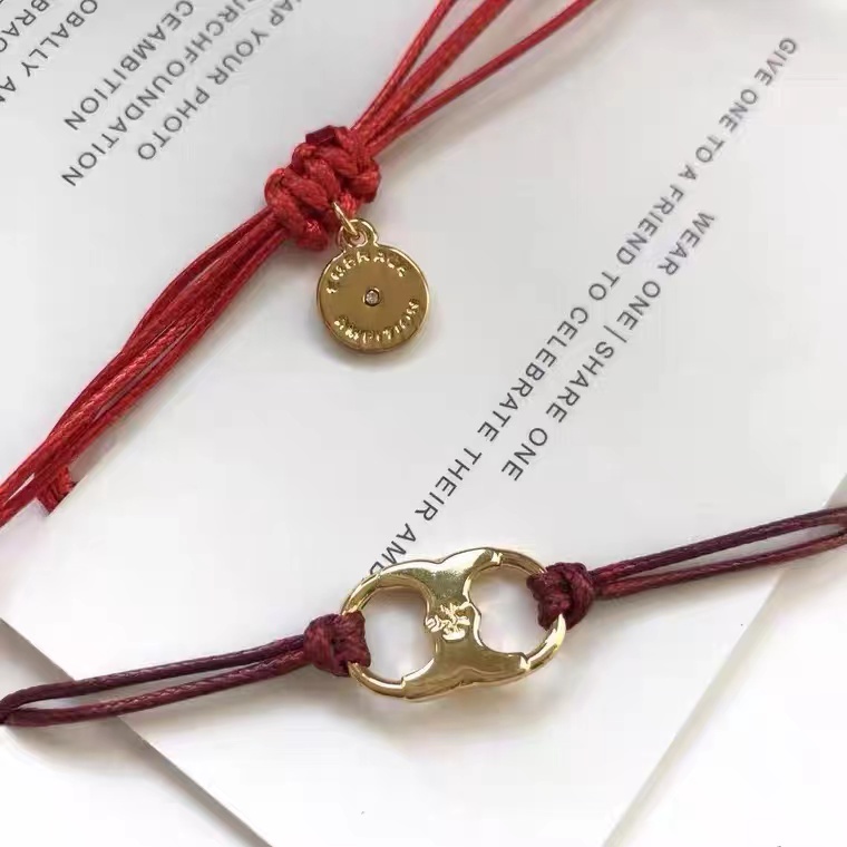 Vòng Tay Dây Sáp Nhiều Màu Sắc Mạ Đồng 18k Phong Cách Hàn Quốc