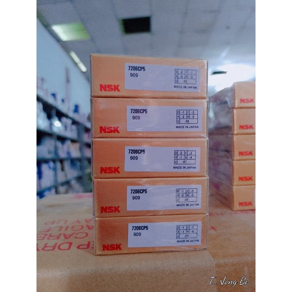 Vòng bi CAO TỐC P5 NSK/NACHI  7200-7201-7202-7203-7204-7205-7206-7207-7208-7209