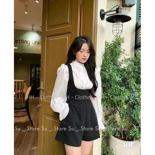 Set bộ jum phối sơmi bèo cổ