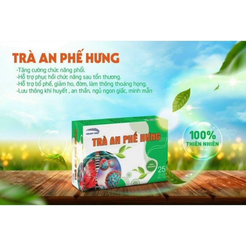 Trà An Phế Hưng - Trà túi lọc ( Hộp 25 gói )