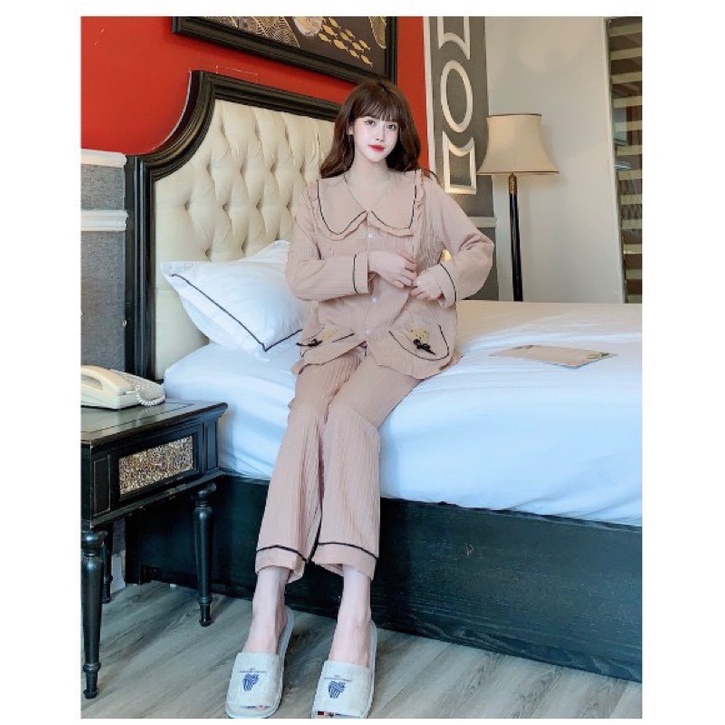 Bộ Bầu bèo ,dính nổi ,mặc sau sinh có khoá cho con ti tiện lợiHàng loại 1mặc ở nhà ra ngoài đều được freesize 43-68kg