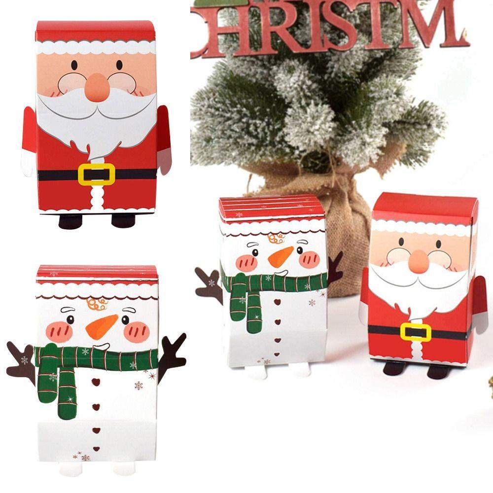 YOLA Hàng Mới Về Bộ 5 Túi Đựng Kẹo Trang Trí Giáng Sinh