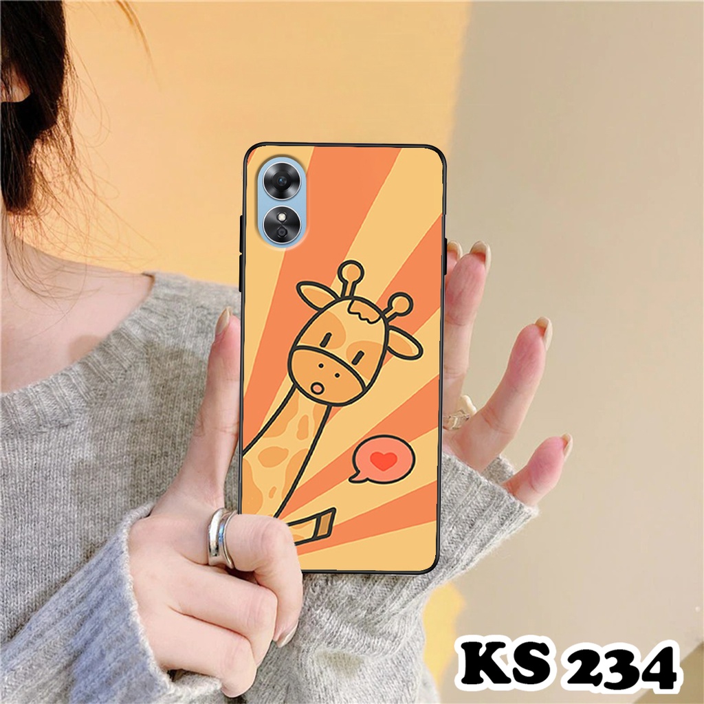Ốp lưng Oppo A17 - A17k in hình động vật ngộ nghĩnh - Chất liệu TPU cao cấp