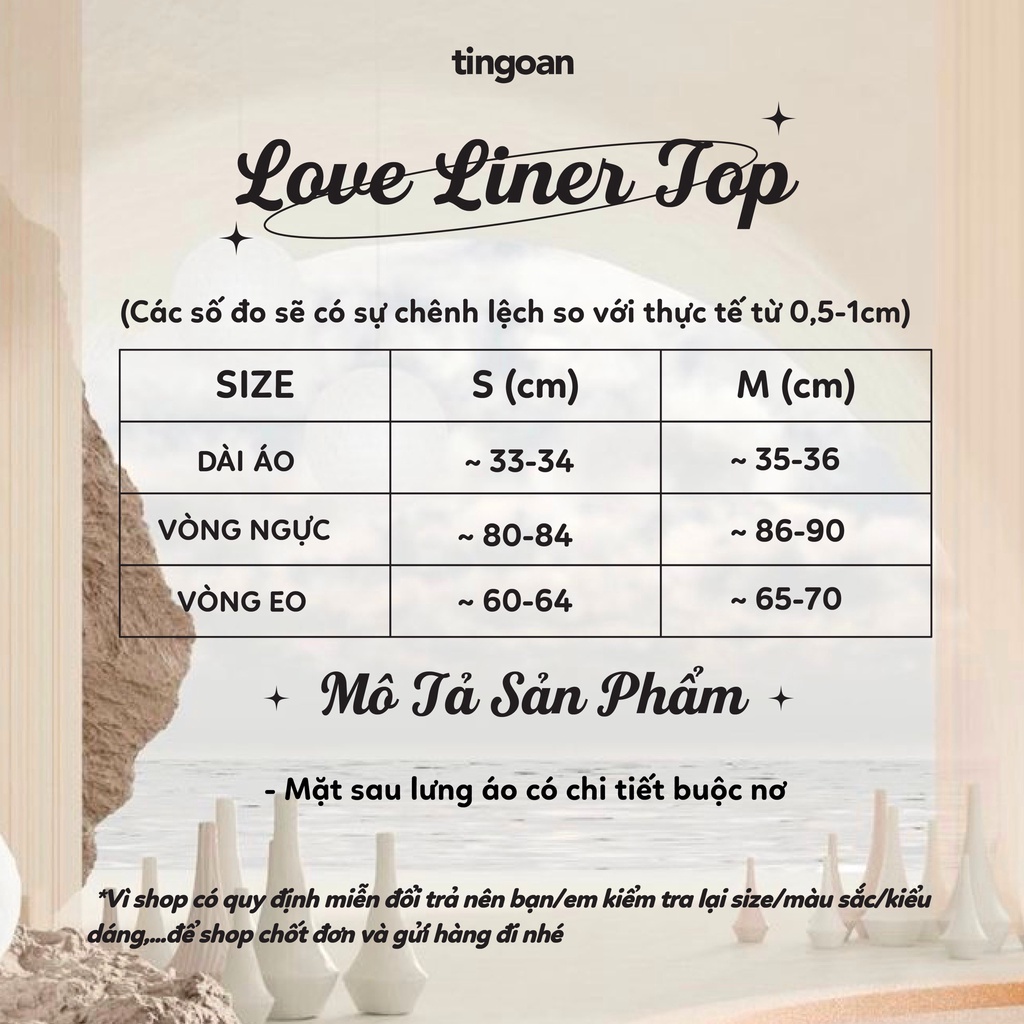 TINGOAN® - Áo croptop tafta thiết kế điệu tay bồng nơ lưng đen LOVE LINER TOP/BL | BigBuy360 - bigbuy360.vn