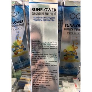 Dung Dịch Vệ Sinh Sunflower Nano Bọt 150ml