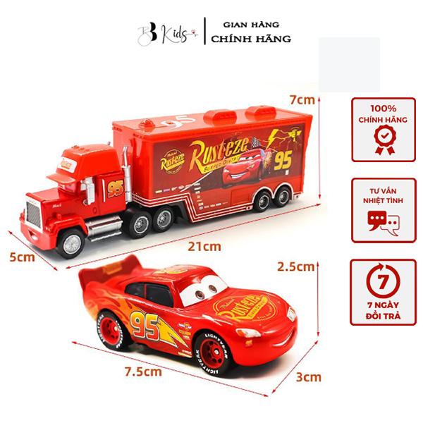 Bộ đồ chơi xe ô tô tải Lightning Mc Queen car 3 Disney Pixar Cars bằng hợp kim và nhựa đồ chơi trẻ em