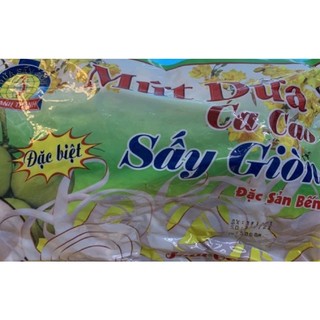 MỨT DỪA CA CAO SẤY GIÒN ĐẶC SẢN BẾN TRE [GÓI 500G]