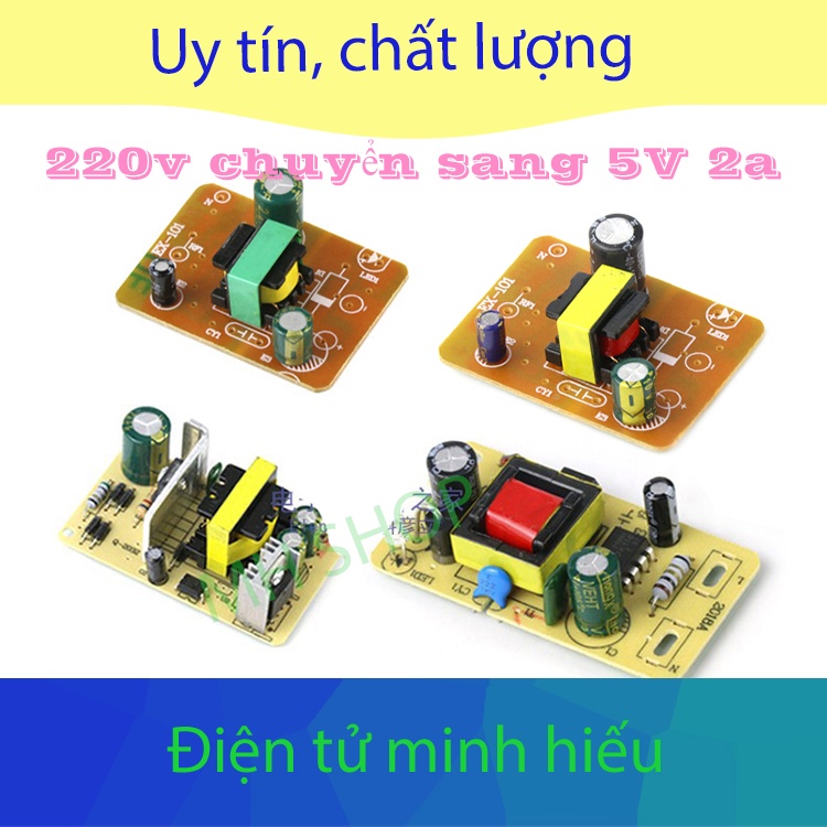 Mạch AC sang DC 12V/5V /2A, 2.5A  Chuyển mạch hạ áp chuyên dụng_ hàng mới xịn xò