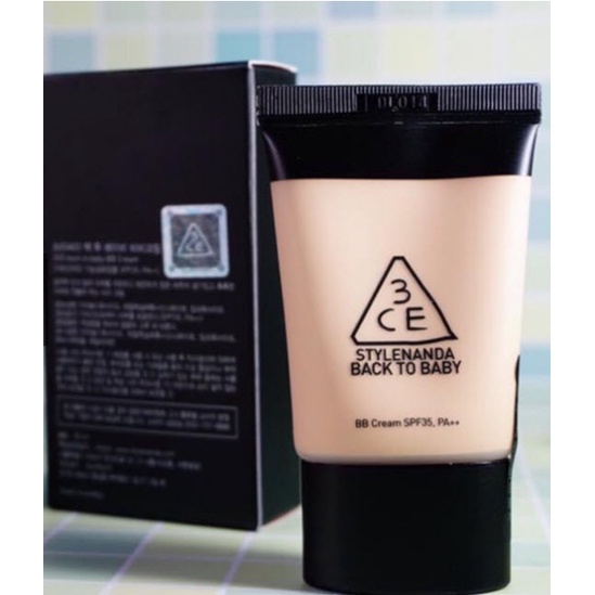 Kem Nền 3CE Back To Baby BB Cream SPF 35+++