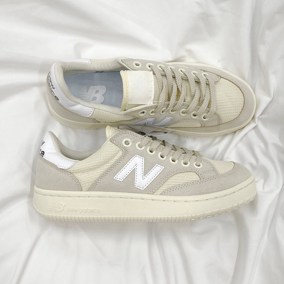 Giày N_B CRT.300 2.0 kem _ Mẫu Mới cao cấp  Fullbox, Giày thể thao nữ nb 2.0 ctr300 kem