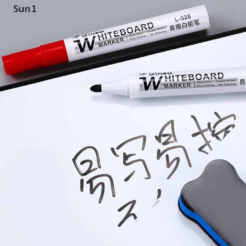 Set 10 Bút Lông Viết Bảng Đen / Màu Nước Dung Tích Lớn 2.0