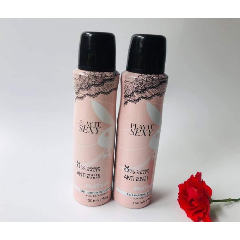 Hàng Đức Xịt khử mùi body playboy dành cho nữ