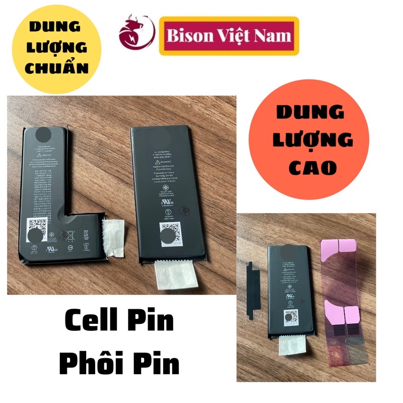 Cell Pin / Phôi Pin Dung Lượng Siêu Cao XR/Xs/XsMax/11/11Pro/11ProMax/12/12Pro/12ProMax
