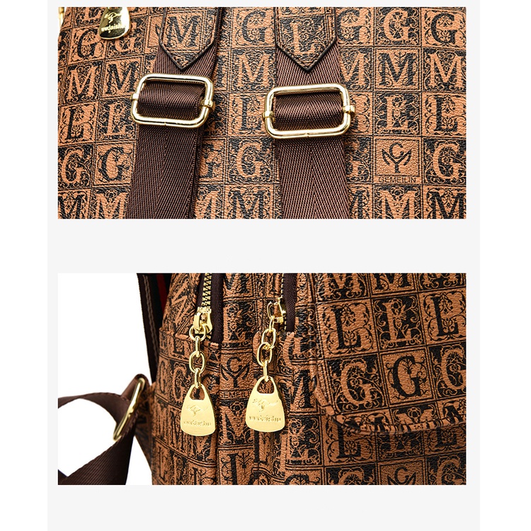 Ba Lô Da Chống Trộm In Hoạt Hình Chuwanglin Dễ Thương Cho Nữ