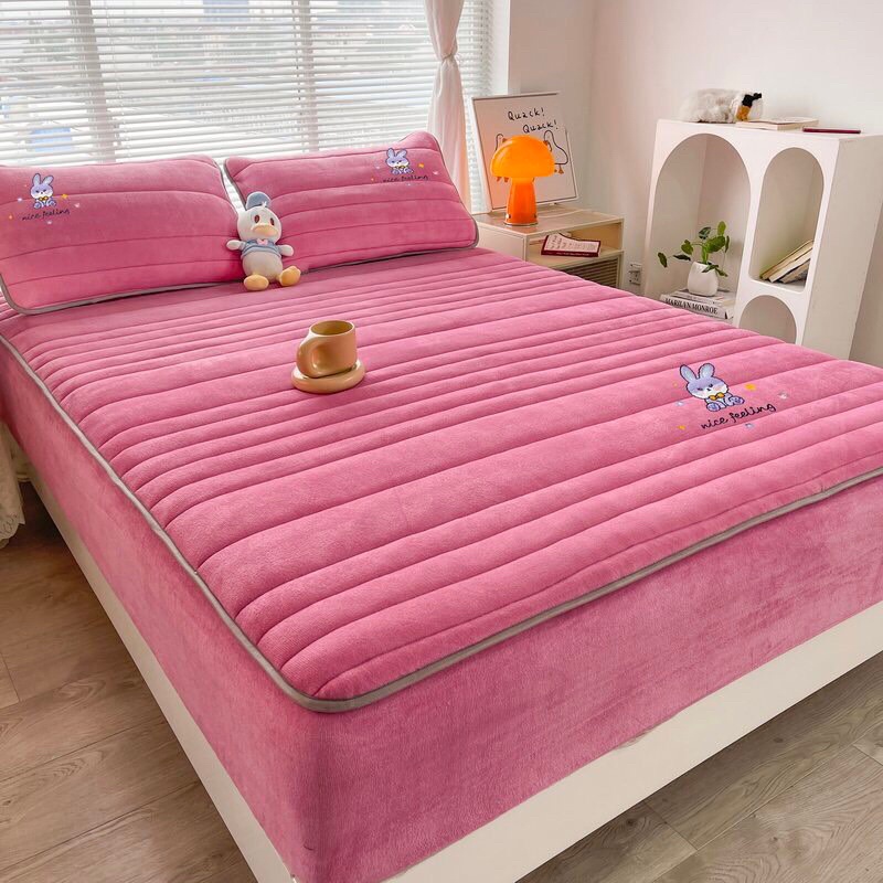 Thảm Ga gối Nỉ massage hoạ tiết Disney cao cấp