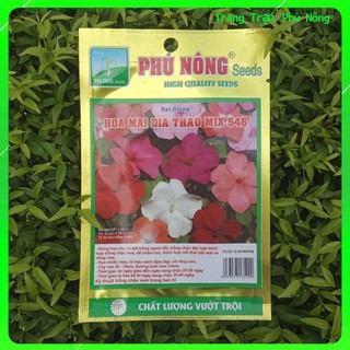 Hạt Giống Hoa Mai Địa Thảo Mix 546 Phú Nông - Gói 10 hạt - Impatient