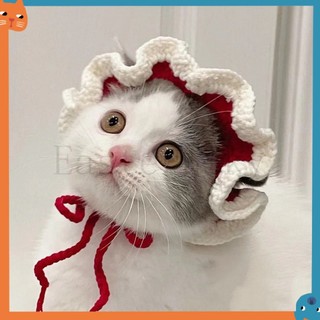 Handmade Thú Cưng Dễ Thương Mũ Đội Đầu Thú Cưng Nón Mèo Dễ Thương Mũ Đội Đầu Chó Mũ Thú Cưng Dễ Thương Mũ Nón Mèo Thú Cưng Đeo Chéo Mũ