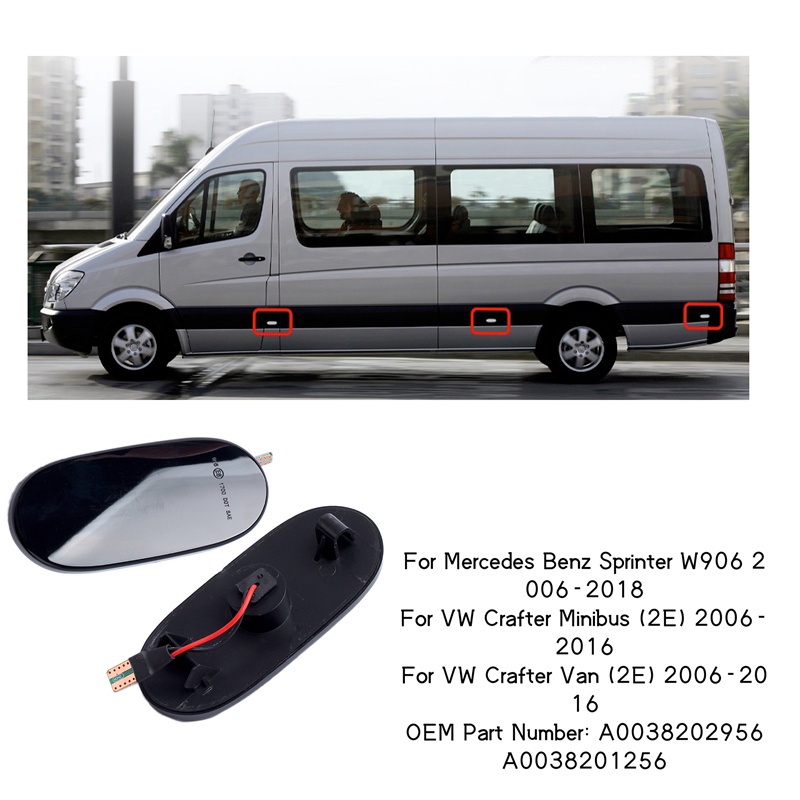 Đèn LED Tín Hiệu Cho Mercedes-Benz Sprinter W906 2006-2018 Crafter 2006-2016