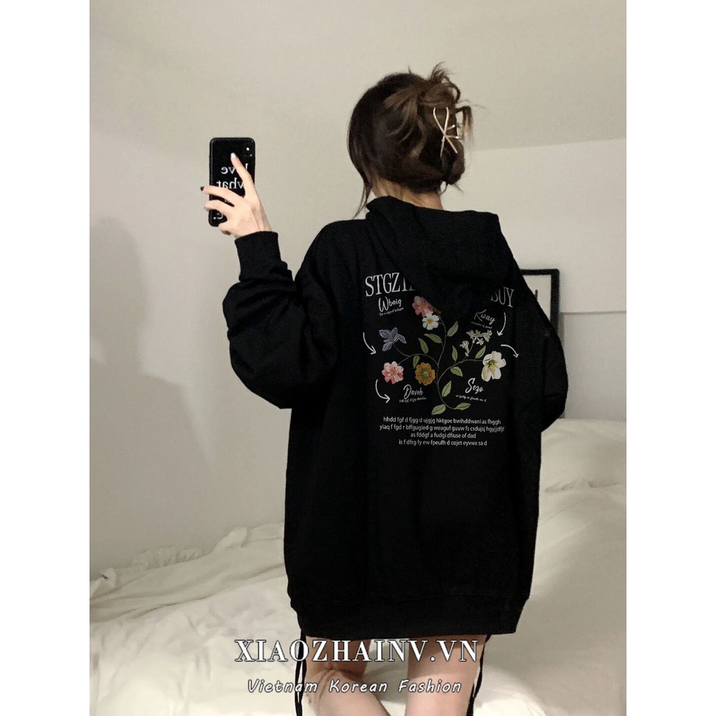 Xiaozhainv Áo Hoodie DàI Tay In HọA TiếT ĐộC ĐáO Cho Nữ | BigBuy360 - bigbuy360.vn