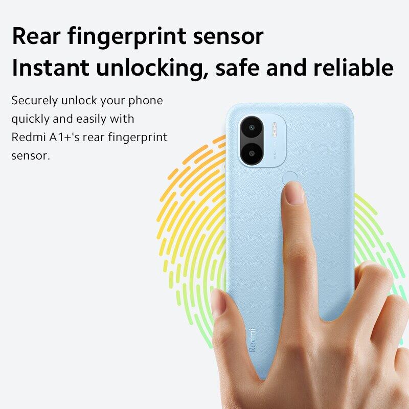 Điện Thoại Xiaomi Redmi A1 + 2GB + 32GB MTK Helio A22 8MP Camera 5000mAh Cảm Biến Vân Tay