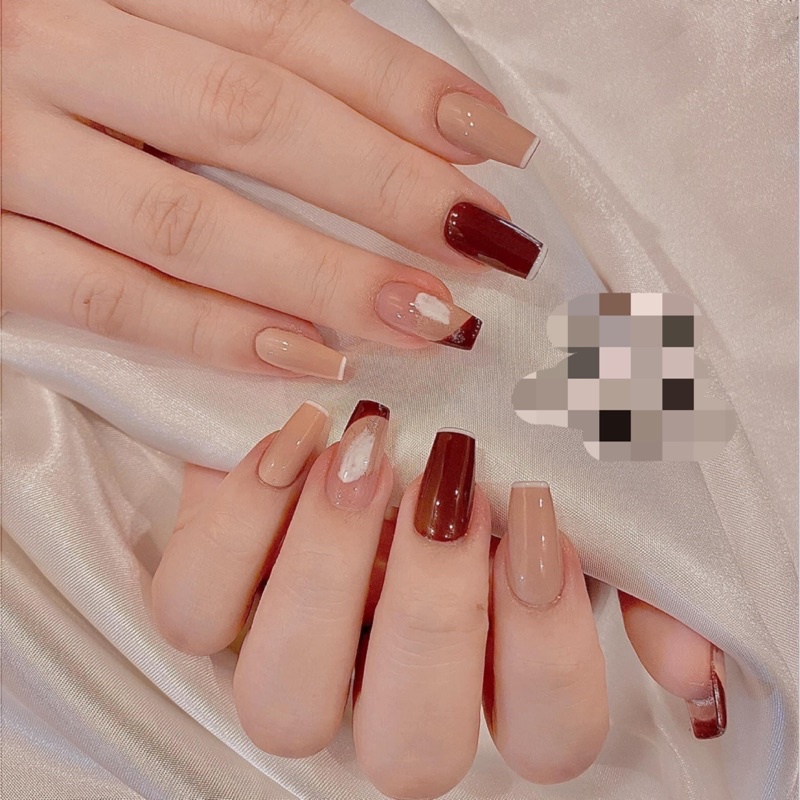 🎀Nail box, móng up thiết kế đỏ 101🎀
