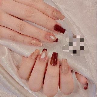 🎀Nail box, móng up thiết kế đỏ 101🎀
