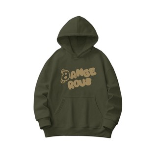 Áo hoodie MStudio Dangerous xanh rêu