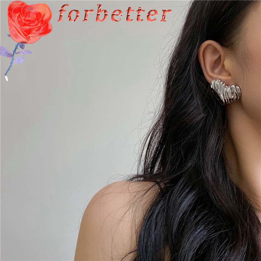 Bông tai hình trái tim bằng hợp kim nhiều màu sắc phong cách Hàn Quốc thời trang cho nữ