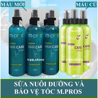 Sữa Dưỡng Tóc M.pros Hair Care Spray 280ml 2 Lớp - Xịt Dưỡng Tóc Và Bảo Vệ Tóc
