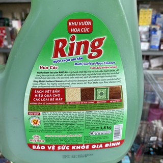 Nước thơm lau sàn Ring can 3.8kg (đủ mùi)