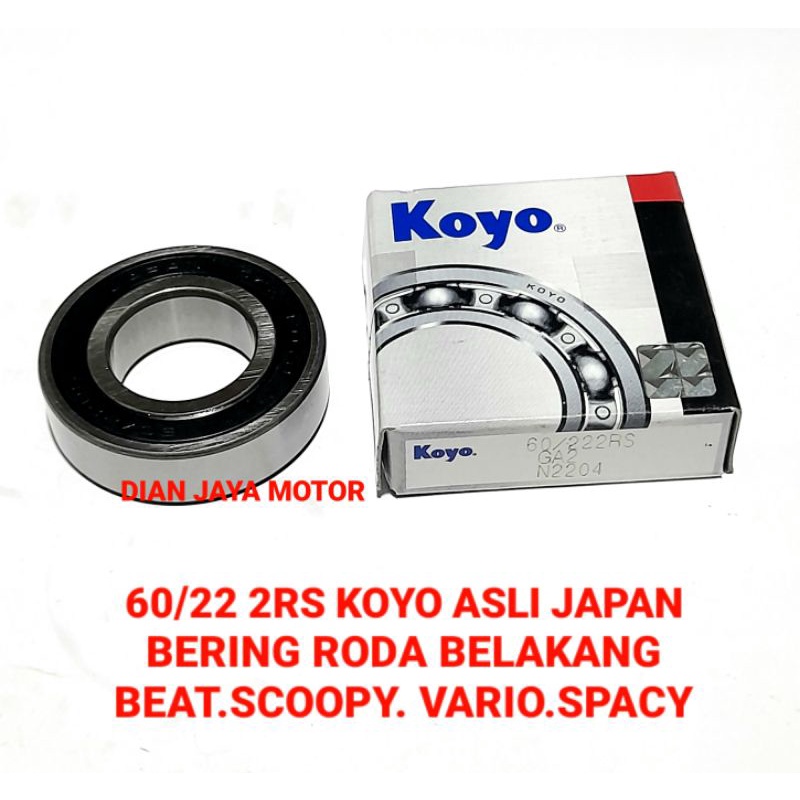 Vòng Bi 60 / 22 2RS Chuyên Dụng Cho Xe HONDA BEAT VARIO